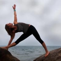 <p>Danielle Brown will lead a mother-daughter yoga class at the Darien YMCA.</p>
