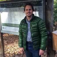 <p>David Brant of Fairfield is the Executive Director of the Aspetuck Land Trust, which preserves more than 1,700 acres of open space in Fairfield County. He is pictured at Trout Brook Valley Preserve in Weston, which has 703 acres of open space.</p>