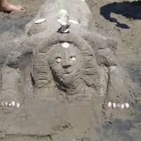 <p>Grab and shovel and a rake to test your skills at sandcastle building during the Fairfield sandcastle contest.</p>