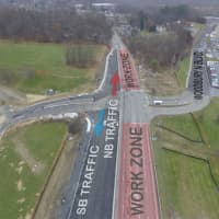 <p>Traffic will be shifted on Route 32 in Woodbury.</p>