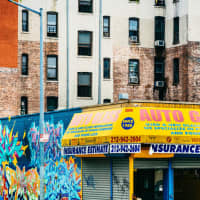 <p>Febrillet prefers to take street photography of urban locations with a unique aesthetic, such as this shot taken in Washington Heights.</p>