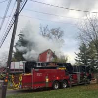<p>The fire was placed under control about an hour later, and no injuries were reported, authorities said.</p>