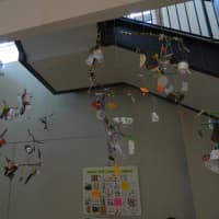 <p>Artwork by preschoolers and their parents is on display at the Ossining Public Library.</p>