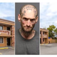 Career Criminal From Cliffside With Tattooed Message For Police Busted At Motel Off Route 46