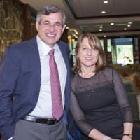 <p>Neil and Lydia Singer of Armonk were honored at the gala.</p>