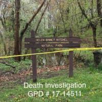 <p>Police are investigating human remains found in Helen Binney Kitchel Natural Park in Greenwich.</p>
