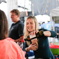 <p>Wine is a big part of the offerings at the Greenwich WINE + FOOD Festival.</p>