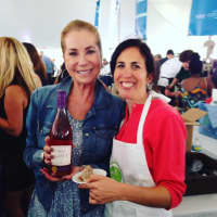 <p>All Souped Up&#x27;s Marissa Latshaw with Kathie Lee Gifford at The Greenwich WINE + FOOD Festival.</p>