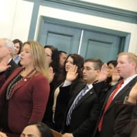<p>Assistant Bergen County prosecutors, detectives also newly sworn.</p>
