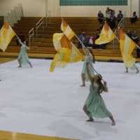<p>The Fair Lawn Winter Guard took first place in the USBands Old Bridge competition this past weekend</p>