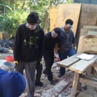 <p>Habitat for Humanity built a house for a veteran in Yonkers with assistance from Roosevelt High volunteers.</p>