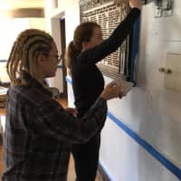 <p>Students from William V. Fisher Catholic High School in Lancaster, Ohio visited New York to volunteer for Habitat for Humanity.</p>