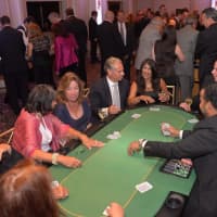 <p>Guests enjoyed gambling at the gala.</p>
