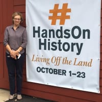 <p>Hildegard Grob is the executive director of the Keeler Tavern Museum in Ridgefield, whose history in town dates back to the early 1700s.</p>