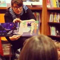 <p>Ida Pearle at Saturday&#x27;s reading at The Curious Reader in Glen Rock.</p>