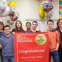 <p>Harrison High School students landed a national prize for innovation in this year&#x27;s App Challenge sponsored by Verizon. Only nine schools were winners nationwide.</p>