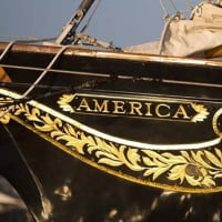 <p>A replica of the historic schooner America will sail into Southport Harbor on Sunday.</p>