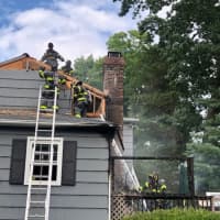 <p>Crews extinguished a blaze that broke out at a Fairfield County home.</p>