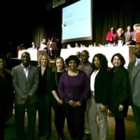 <p>Central Hudson Gas &amp; Electric Corp. employees at Friday&#x27;s Martin Luther King Jr. Breakfast at the Mid-Hudson Civic Center in Poughkeepsie.</p>