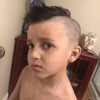 <p>Six-year-old Gabriel of Wayne asked for a Mohawk, apparently not knowing what it was, mom Candice Chuy said. When he saw the result he started creaming “My hair is gone on the sides!”</p>