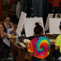 <p>Knights of Columbus St. Matthew Council 14360 donated funds to allow for some teens from foster care and home-care seniors for a day of fun, laughs and artistic creativity by going to The Muse Paint Bar in South Norwalk over the summer.</p>