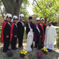 <p>The Knights of Council 14360 joined Notre Dame Convalescent Home residents and staff in a special mass in remembrance of Sept. 11.</p>