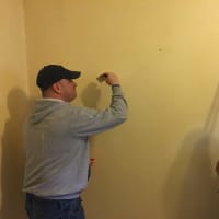 <p>St. Matthew&#x27;s Knights do some painting at Malta House in Norwalk</p>