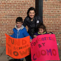 <p>Ossining schoolchildren have been drawing photos and writing letters to Gov. Andrew Cuomo to ask for more state funding of their schools.</p>