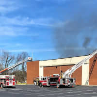 <p>Firefighters quickly brought the blaze under control.</p>