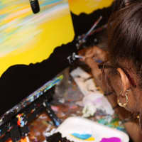 <p>Teens from foster care and home-care seniors enjoyed a day of fun, laughs and artistic creativity at The Muse Paint Bar.</p>