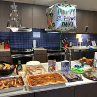 <p>Dinner and desserts for the families at Ronald McDonald House in Valhalla.</p>