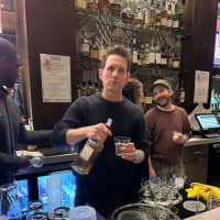 <p>Glenn Howerton at Town Bar and Kitchen in Morristown.</p>
