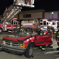 <p>The Jaws of Life was demonstrated on this truck.</p>
