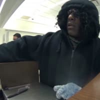 <p>The Fairfield Police Department has released surveillance photos of the bank robbery suspect.</p>