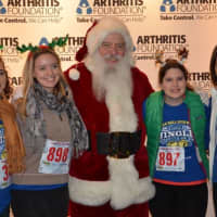 <p>Santa himself even showed up for the run.</p>