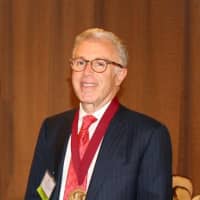 <p>Crystal Run Healthcare Managing Partner &amp; CEO, Dr. Hal Teitelbaum, receives Ruth &amp; James Ottaway Medal for his continued dedication to Orange County.</p>