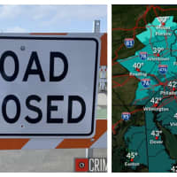 High Winds Close Roads, Knock Out Power Across Southeastern PA