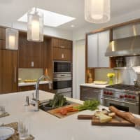 <p>Legacy Construction Northeast of Armonk won a 2016 Innovation in Design Award for the kitchen it built in a mid-century lakefront house.</p>