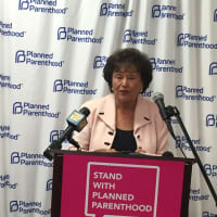 <p>Congresswoman Nita M. Lowey at a Planned Parenthood rally at the Hudson Peconic White Plains Health Center.</p>