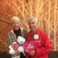 <p>John and Josephine Luicci of Danbury have volunteered at Danbury Hospital for 35 years.</p>
