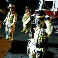 <p>Mahwah Fire Department took part in training drills on Wednesday.</p>