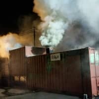 <p>Firefighters in Mahwah went for flashover drills Wednesday at the Bergen County Training Academy in Mahwah.</p>