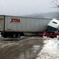 <p>Southbound 287 had only just been reopened when the mishap occurred near the Rockland border Thursday afternoon.</p>
