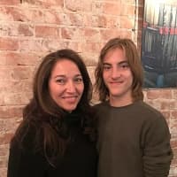 <p>Marisela Esposito, with her son, Dante, is the Board of Directors President of Darien-based Tiny Miracles Foundation.</p>