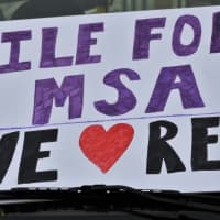 <p>The Meatball Mile for MSA was held Sunday at the Danbury Fair Mall.</p>