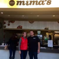 <p>Megan Searfoss, left, of Ridgefield Running Company and Rob Atkinson, owner of Mima&#x27;s Meatballs and More, are sponsoring the Meatball Mile race at the Danbury Fair Mall on Sunday, Nov. 22. </p>