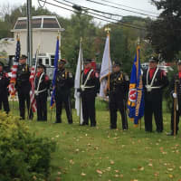 <p>Danbury held a dedication ceremony for Memorial Park on Sunday</p>