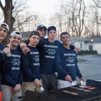 <p>Millbrook students man the grill at the school&#x27;s annual &quot;Relay for Life&quot; fundraiser Saturday.</p>