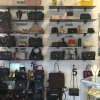 <p>A wall of Chanel at Mint in Tenafly.</p>