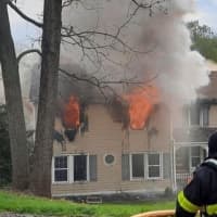 <p>House fire in Conoy Township.</p>